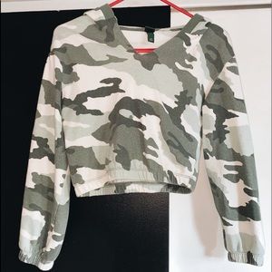 women’s cropped hoodie